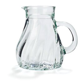 carafe glass with relief calibration marks 0.2 ltr H 105 mm product photo