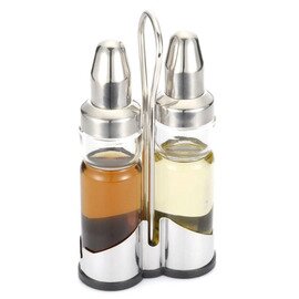 cruet • vinegar|oil glass stainless steel H 215 mm product photo