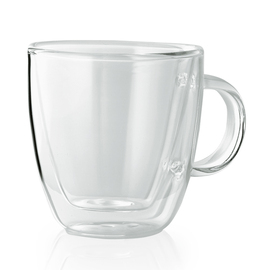 espresso cup ENJOY 15 cl transparent double-walled product photo