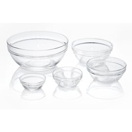 bowl 520 ml tempered glass  Ø 140 mm  H 65 mm product photo