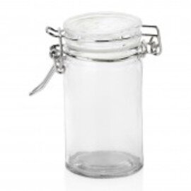 little clip lock glass jar 100 ml Ø 45 mm H 85 mm product photo