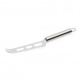 cheese knife straight blade with fork tip perforated hanging loop  L 26 cm product photo
