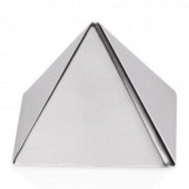 Pyramid shape stainless steel round 70 ml L 60 mm  W 60 mm  H 60 mm product photo
