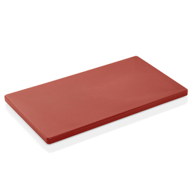 HACCP cutting board polyethylene  • red | 530 mm  x 325 mm  H 20 mm product photo
