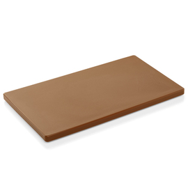 HACCP cutting board polyethylene  • brown | 530 mm  x 325 mm  H 20 mm product photo
