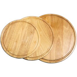 pizza plate wood with juice rim  Ø 280 mm  H 17 mm product photo