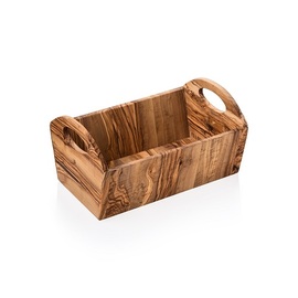 basket PURE OLIVE | olive wood | 335 mm x 175 mm H 175 mm product photo