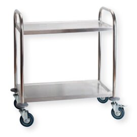 serving trolley  | 2 shelves  L 710 mm  B 410 mm  H 840 mm product photo