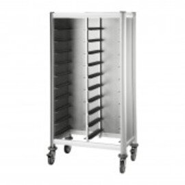 tray trolley with sidewalls  | 454 x 355 mm  H 1250 mm product photo