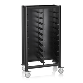 tray trolley black for 20 trays à 45.5 x 35.5 cm product photo