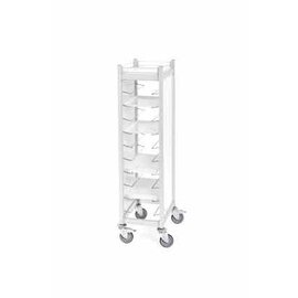 tray trolley black with sidewalls  | 530 x 325 mm  H 1680 mm product photo  S