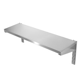 wall rack 1 shelf| 2 wall runners 1 shelf  L 1000 mm  B 350 mm product photo