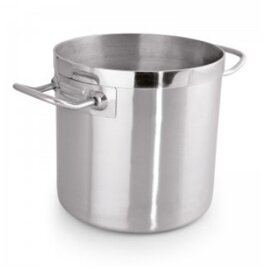 stockpot KG 2000 6 ltr stainless steel  Ø 200 mm  H 220 mm  | 2 handles product photo