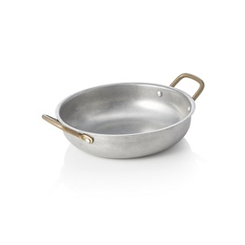 serving pan STEEL & STYLE VINTAGE | stainless steel  Ø 200 mm H 50 mm product photo