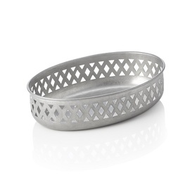 bread basket STEEL & STYLE VINTAGE | stainless steel | 220 mm x 150 mm H 55 mm product photo