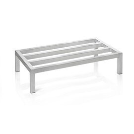 floor rack aluminium 915 mm 510 mm  H 225 mm 1 grid shelf (shelves) shelf load 800 kg bay load 800 kg product photo