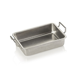 mini serving roaster STEEL & STYLE HERITAGE stainless steel | 410 ml 180 mm x 115 mm H 45 mm product photo