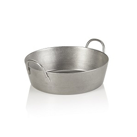 mini paella pan STEEL & STYLE HERITAGE | stainless steel  Ø 100 mm H 30 mm product photo