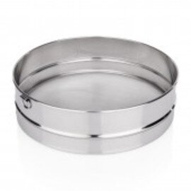 flour sifter stainless steel | Ø 280 mm  H 75 mm product photo