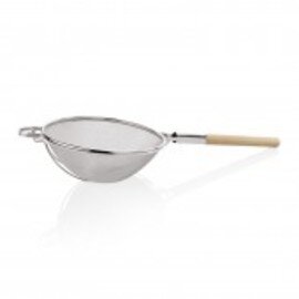 professional kitchen sieve stainless steel | medium-fine tinned fabric | Ø 350 mm product photo