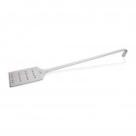 reducing spatula perforated stainless steel 160 x 140 mm handle length 500 mm product photo