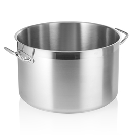 stewing pot high stainless steel 44 ltr Ø 450 mm | base Ø 400 mm | suitable for induction product photo
