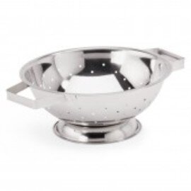 colander stainless steel | perforated bottom and sides | Ø 240 mm  H 110 mm product photo