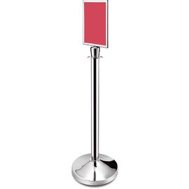 barrier post stainless steel  Ø 0.32 m  H 0.95 m | sign holder|cylinder head product photo