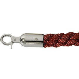 connecting rope chromed  | webbing colour red  Ø 38 mm  L 2.5 m product photo