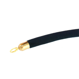 connecting rope  | webbing colour black  | golden coloured  Ø 32 mm  L 2.5 m product photo