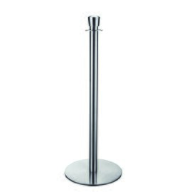 barrier post stainless steel  Ø 360 mm  H 0.96 m | cylindrical pole head product photo