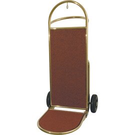 Luggage, transport cart, version: Platinium gold color, carpet flooring: gray product photo