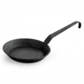 frying pan|serving pan  • iron black  Ø 200 mm  H 30 mm | hooked handle product photo
