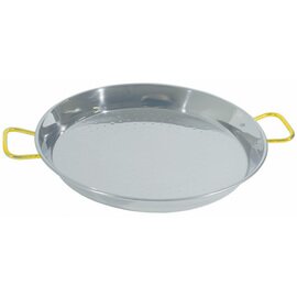 Paella, buffet pan, round, brass handles, upper Ø 34 cm product photo