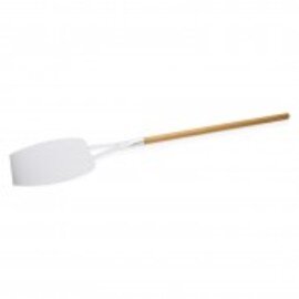 pizza peel aluminium | wooden handle 250 x 240 mm  L 1000 mm product photo