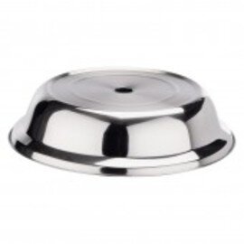 plate dome stainless steel  H 60 mm Ø 280 mm | grip hole product photo