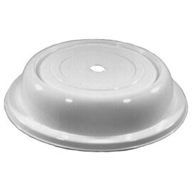 plate dome polypropylene white  H 60 mm Ø 265 mm | grip hole product photo