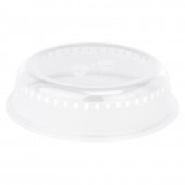 plate dome polypropylene transparent  H 65 mm Ø 230 mm | recessed grip handles product photo