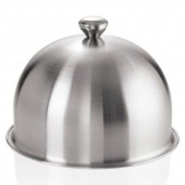 dinner cloche stainless steel  H 210 mm Ø 300 mm | handle knob product photo