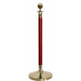 Demarcation stand, (1 stand), Titanium gold, middle part red, execution: ball product photo