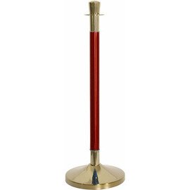 Demarcation stand, (1 stand), Titanium gold, middle part red, execution: cylinder product photo