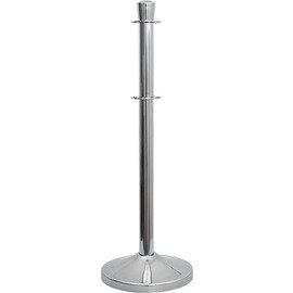 barrier post LINE+ stainless steel  Ø 0.32 m  H 0.95 m | cylindrical pole head product photo