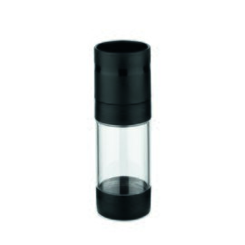 pepper mill plastic black transparent product photo