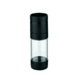 pepper mill plastic black transparent product photo