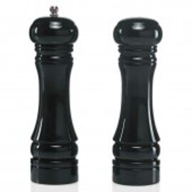 pepper mill wood black • grinder made of ceramics  H 130 mm product photo