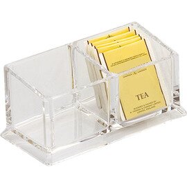 acrylic box transparent 2 compartments 166 mm  B 82 mm product photo