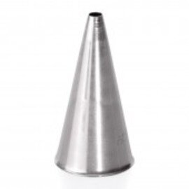 round piping nozzle opening Ø 10 mm stainless steel  H 50 mm product photo