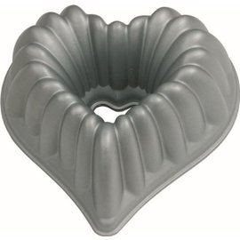 Cast aluminum &quot;Heart&quot;, heavy version with non-stick coating, 28 x 27 x 10 cm product photo