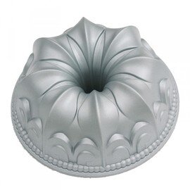 Alu-cast baking mold &quot;lily&quot;, heavy construction with non-stick coating, 28 x 10 cm product photo