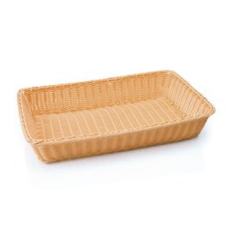 GN system basket GN 1/1 plastic beige  H 100 mm product photo